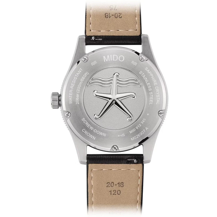 Reloj Mido Ocean Star 39 39mm negro automático acero M026.907.17.051.00
