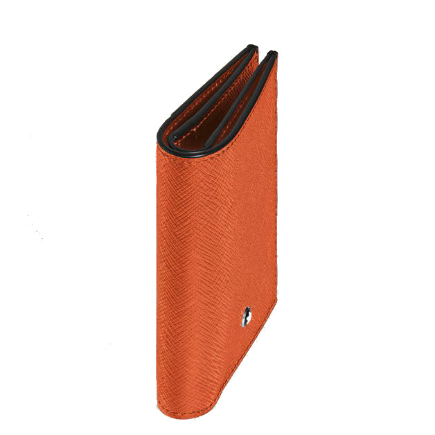 Montblanc Mini-Geldbörse 4 Taschen Sartorial Mandarinenleder 221472