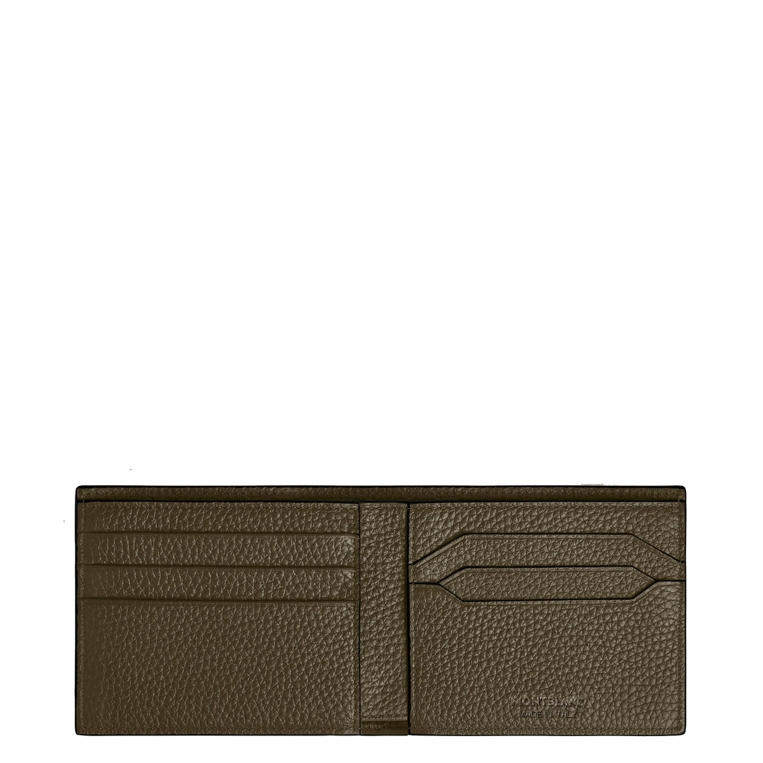 Montblanc wallet 6cc khaki 220197