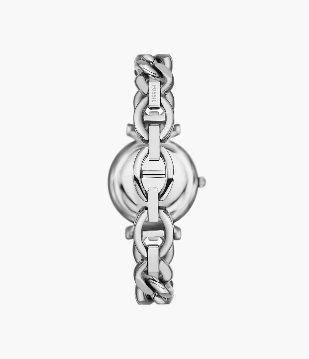 Montre Fossil Carlie Mini 28mm acier quartz argenté ES5331