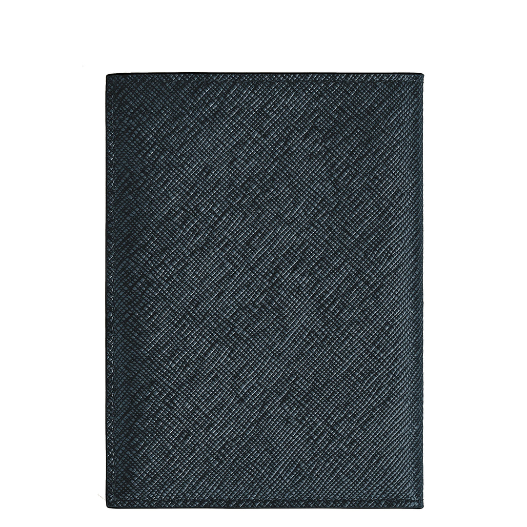Estuche para pasaporte Montblanc Sartorial Tweed azul 220433