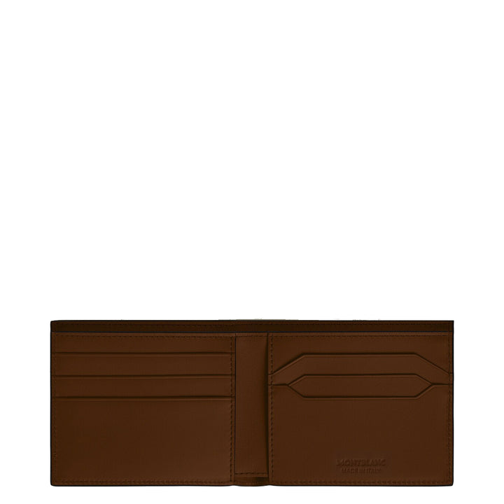 Cartera Montblanc 6 compartimentos Meisterstück sombreado marrón 220315