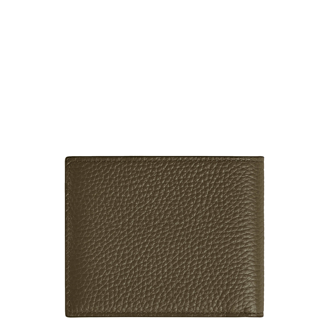 Cartera Montblanc con monedero 4 compartimentos caqui 220216