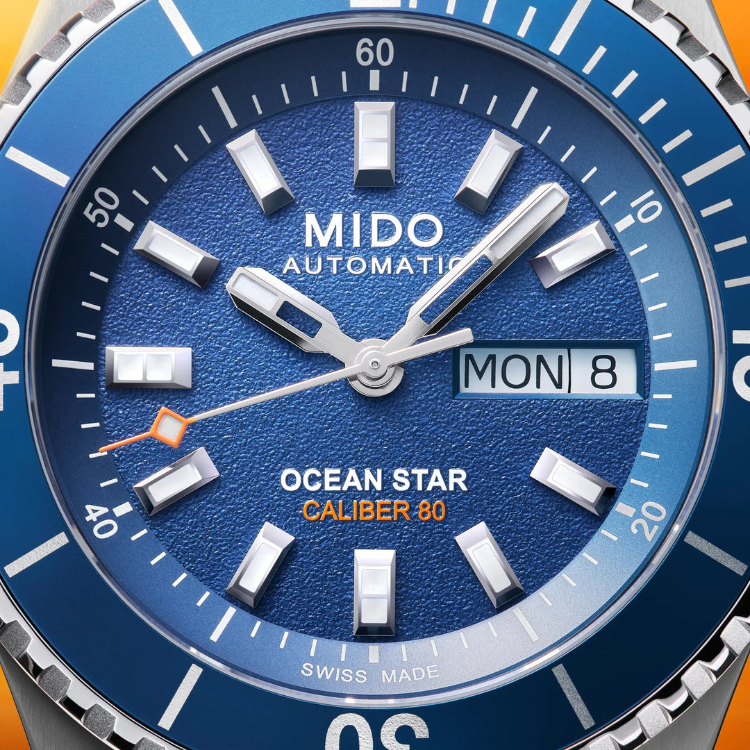 Reloj Mido Ocean Star 200 41mm azul automático acero M026.930.11.041.00