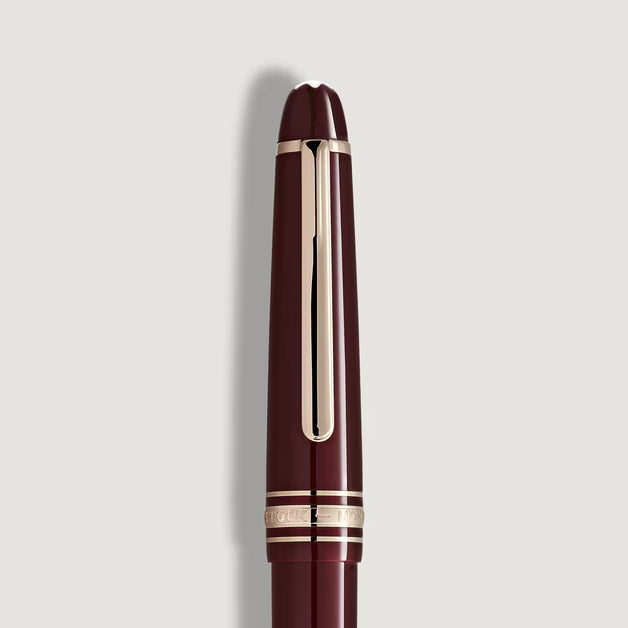 Montblanc stilografica Meisterstück bordeaux classique punta M 133014