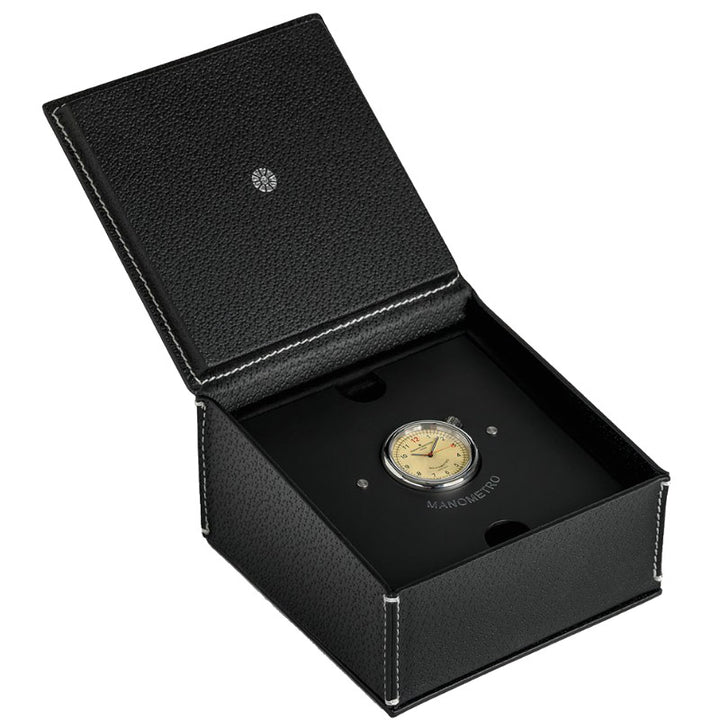 Giuliano Mazzuoli Manometer watch 45mm white automatic steel MRP05N