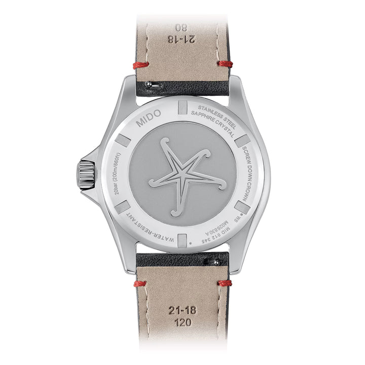 Mido Uhr Ocean Star Worldtimer 40mm Silber Automatik Stahl M026.830.16.030.00