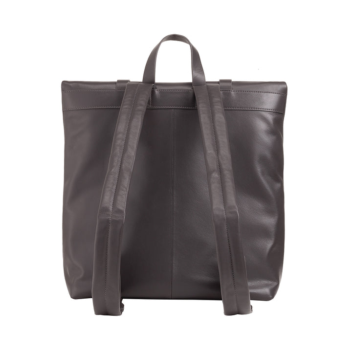 DUDU Bunter Lederrucksack für Männer und Frauen, großer weicher Rucksack, 14 l, viele Taschen, lässiges Sportdesign