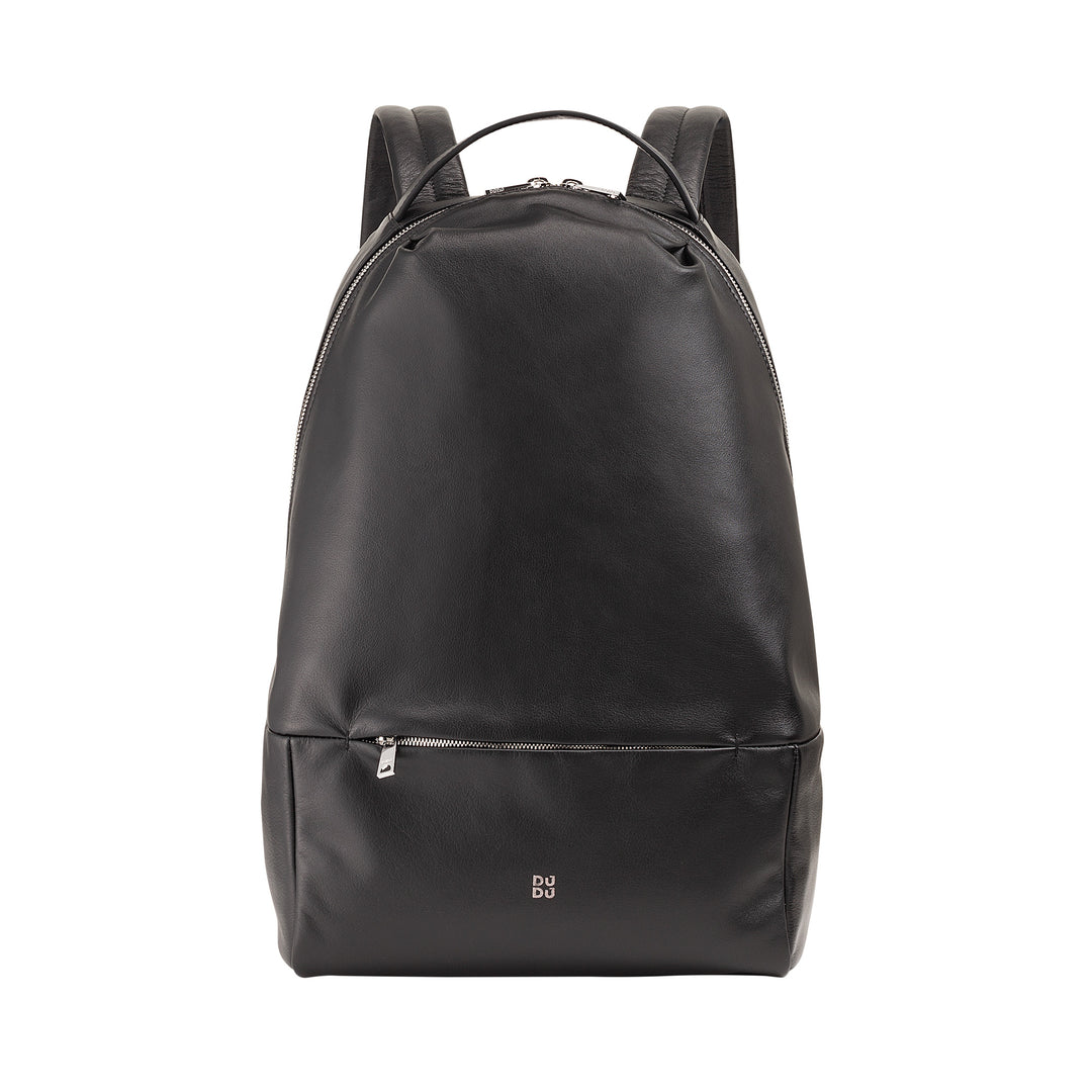 DuDu Sac à dos pour hommes en cuir multicolore, sac à dos pour femmes design doux coloré avec poche antivol