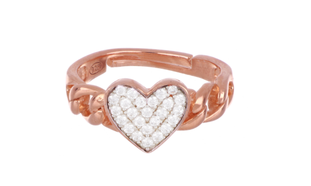 Hearts Mailand Ring One Love Montenapoleone Kollektion Silber 925 PVD Gold Finish 24915922