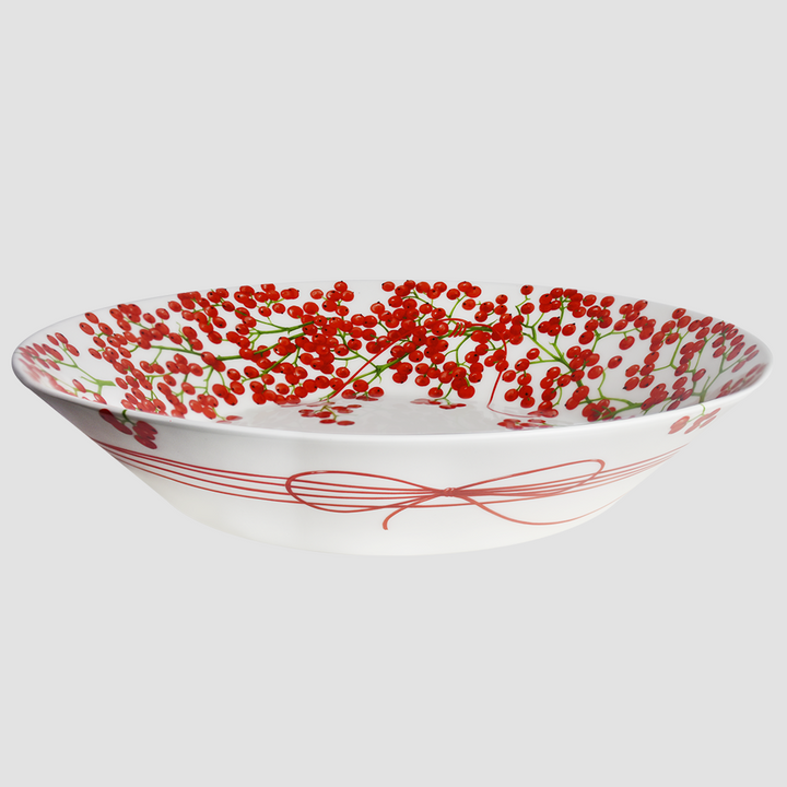 Taitu Bowl Fil Rouge bayas 32 cm porcelana fino porcelana 5-271