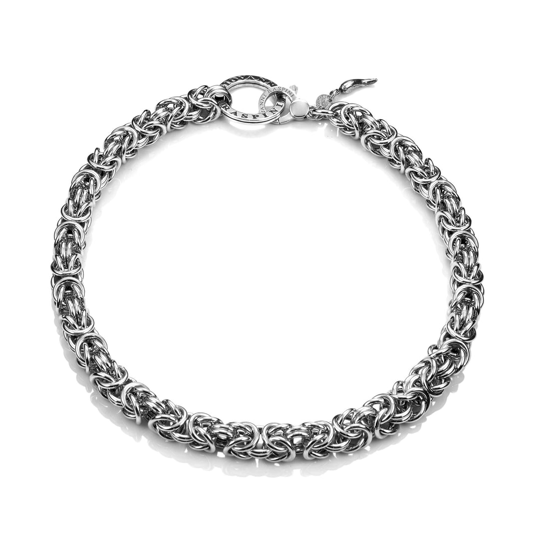 Giovanni Raspini necklace Byzantine silver 925 7129