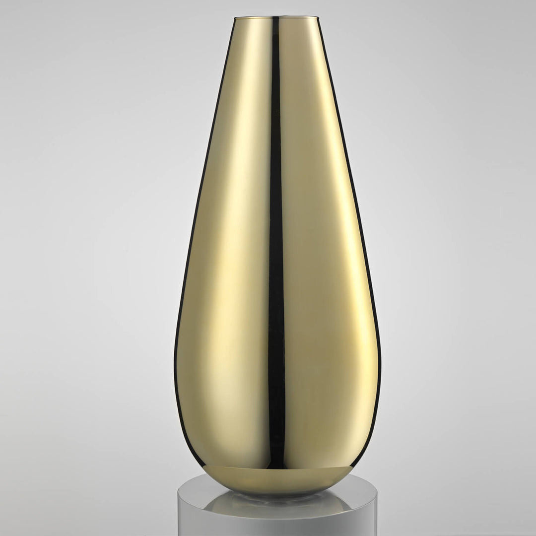 IVV Vase sehr Scicch 38cm Gold Spiegelte Dekoration 8646.2