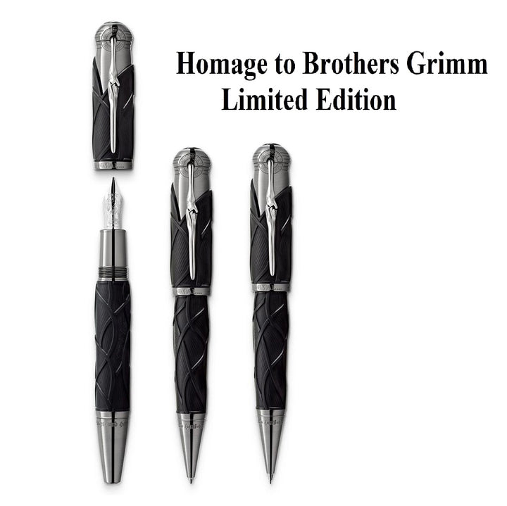 Montblanc set 3 penne Writers Edition2022 Fratelli Grimm ( Stilografica + Roller + Sfera ) Limited Edition 128367