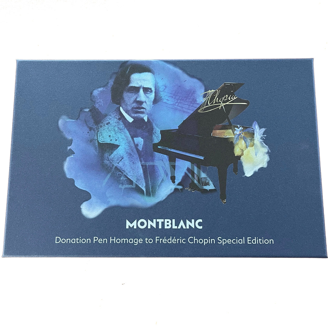 Montblanc Food Donation Pen Hulde aan Frédéric Chopin Special Edition Punta F 127639