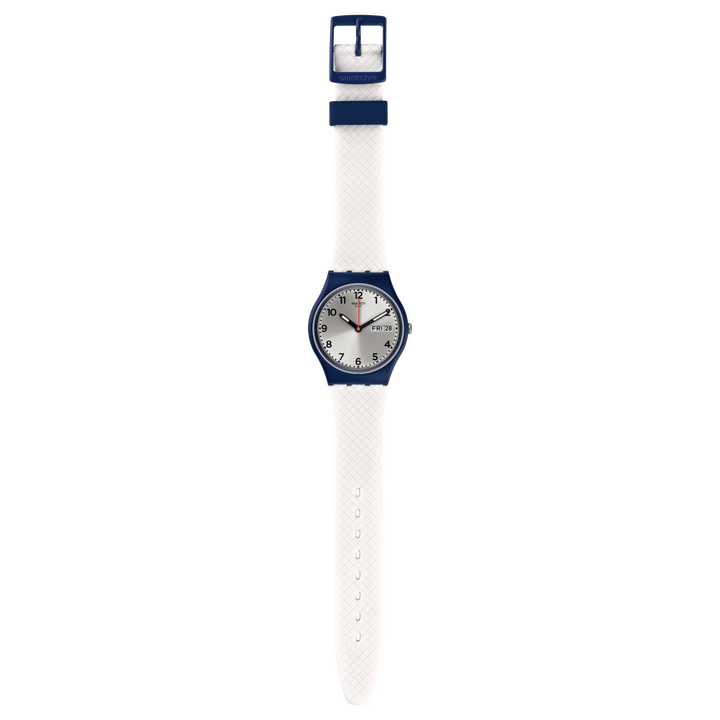 Swatch orologio WHITE DELIGHT Originals Gent 34mm GN720