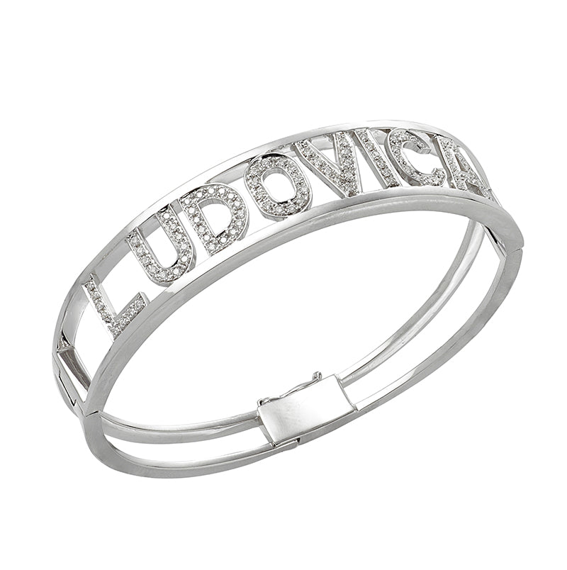 Sidalo Stijve armband Ludovica Gold White 18kt Diamonds SI 0004 BR