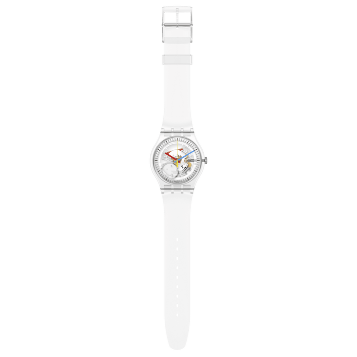 Swatch orologio CLEARLY Originals New Gent 41mm SO29K100-S06