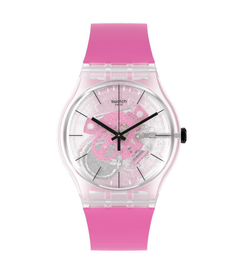 Swatch Pink Daze Originals Nieuwe Gent 41mm SO29K107 Watch