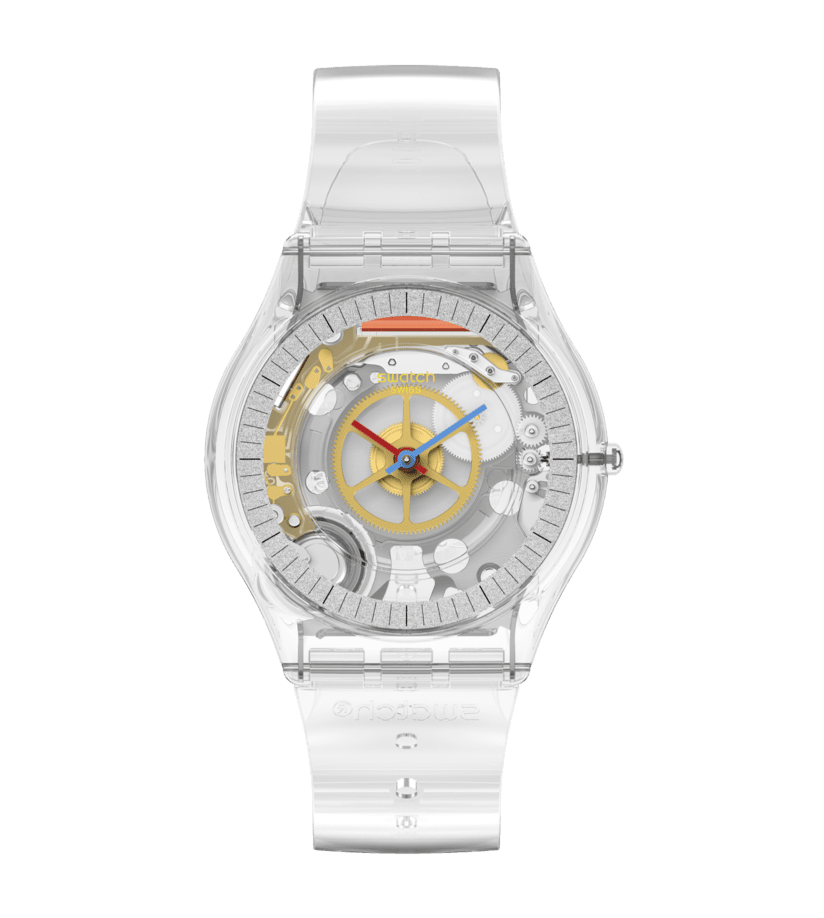 Swatch orologio CLEARLY SKIN Originals Skin 34mm SS08K109-S06