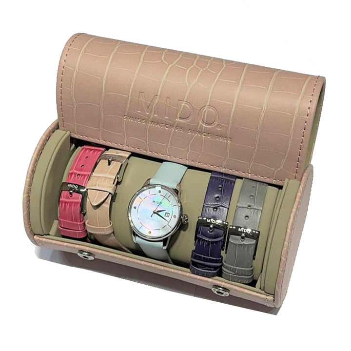 Reloj Mido Baroncelli Signature Lady Colors Special Edition 30mm automático madre perla acero M037.207.16.106.00