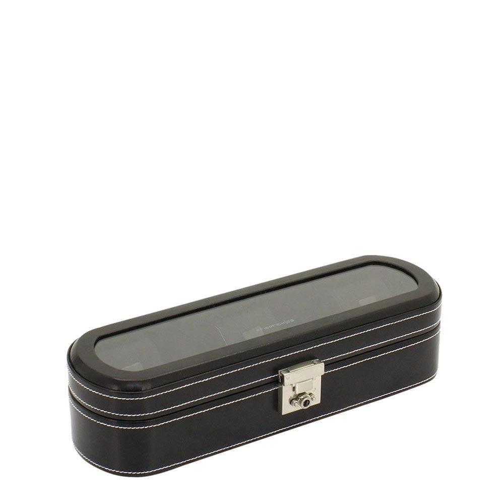 Friedrich23 5-seater oval watch box Black 26106-2 - Capodagli 1937