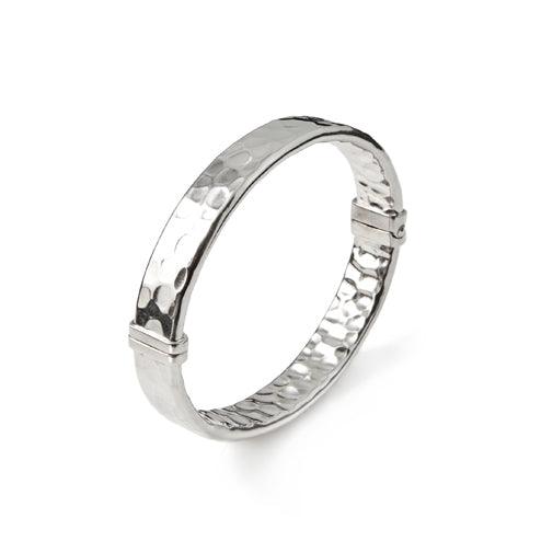 Giovanni Raspini bracciale Bangle Flat Medio argento 925 11046 - Gioielleria Capodagli