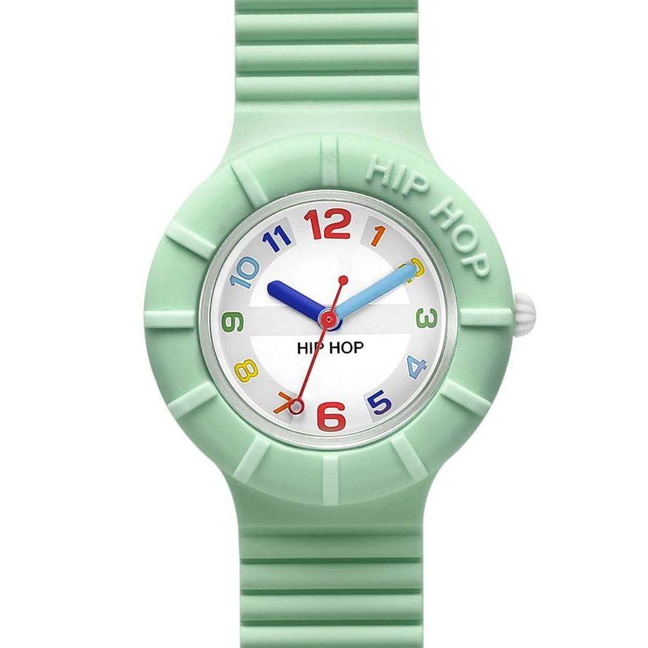 Hip Hop orologio LIGHT GREEN 32mm Numbers collection HWU0465 - Gioielleria Capodagli