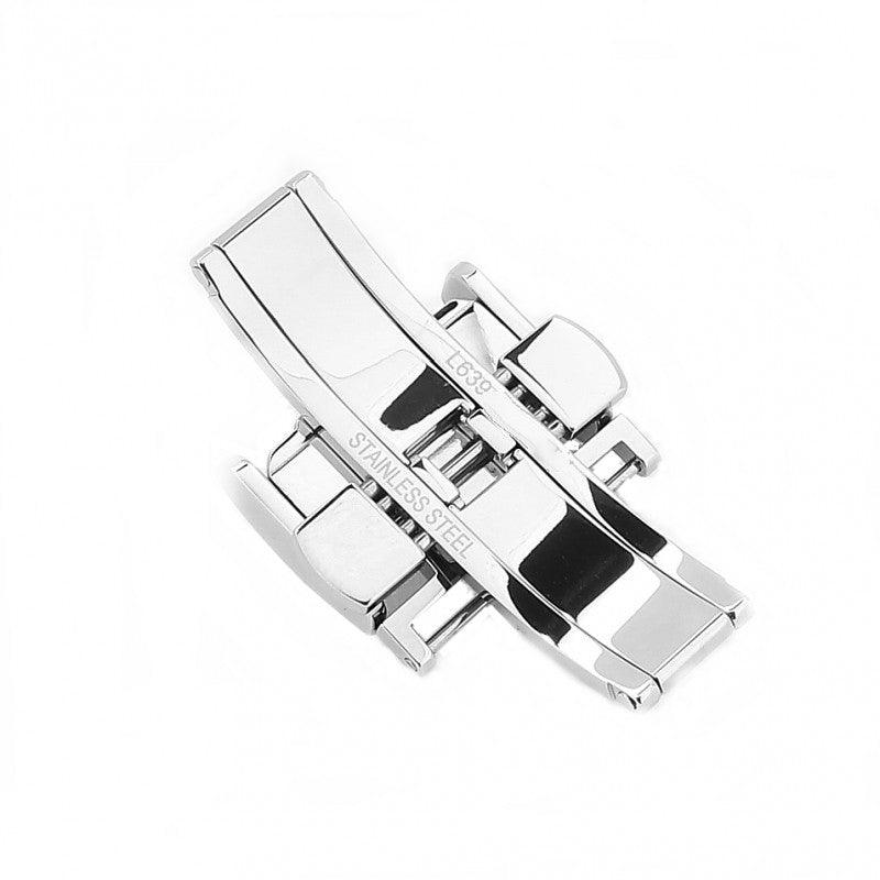 Cierre de mariposa Longines con hebilla desplegable de acero 18 mm L639119706 - Capodagli 1937
