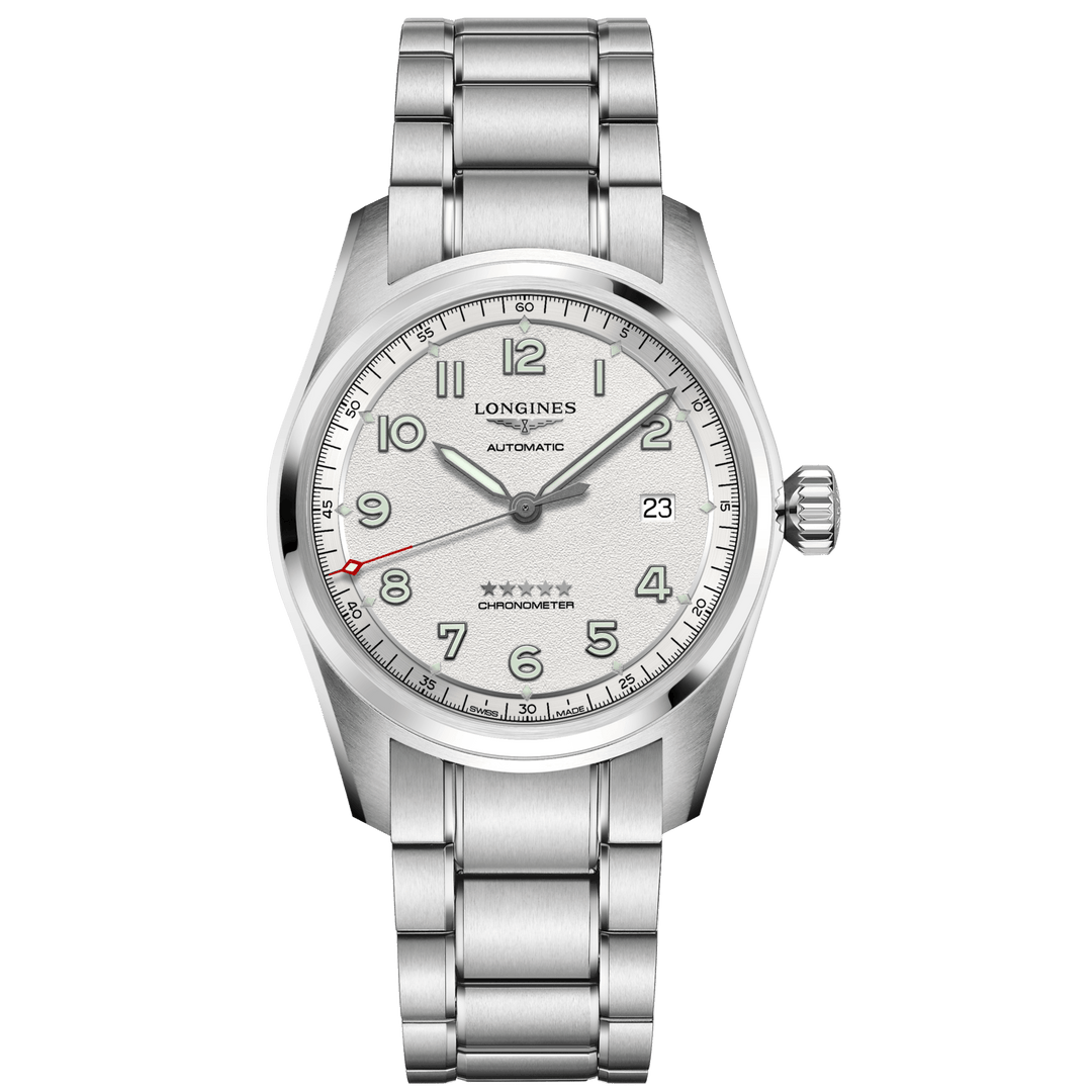 Longines orologio Spirit Prestige Edition 40mm argento automatico acciaio L3.810.4.73.9 - Capodagli 1937