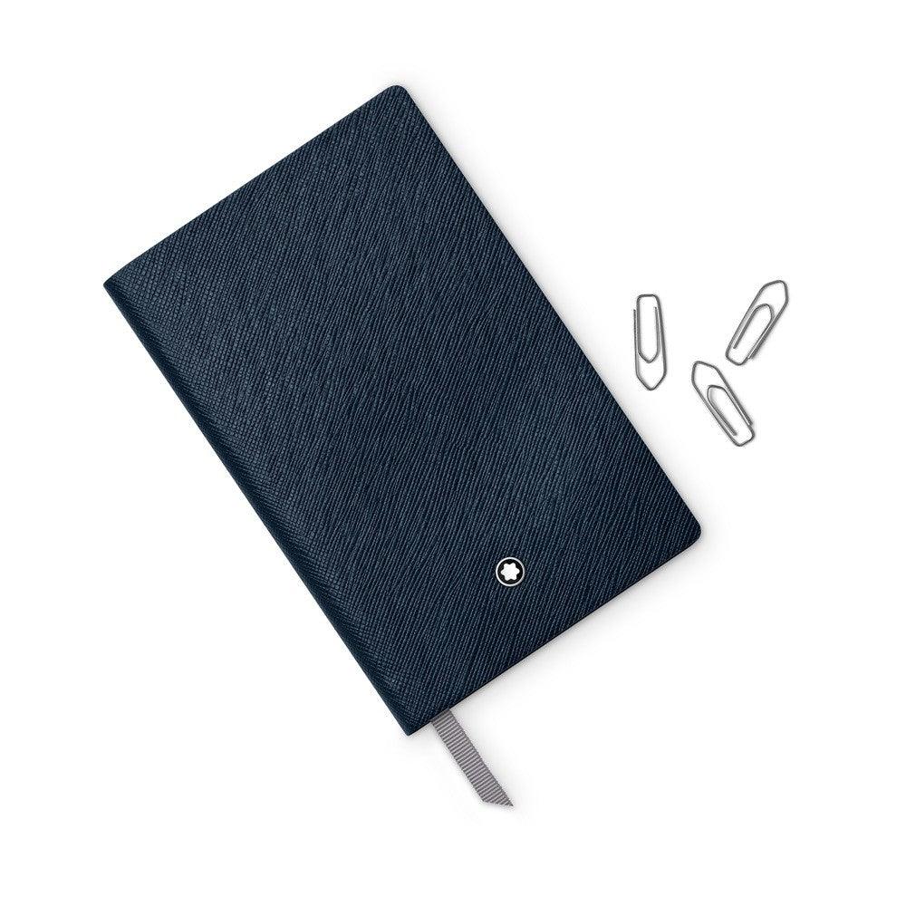 Montblanc blocco note notebook 148 a righe Indigo ( indaco ) cancelleria di lusso 118037 - Gioielleria Capodagli