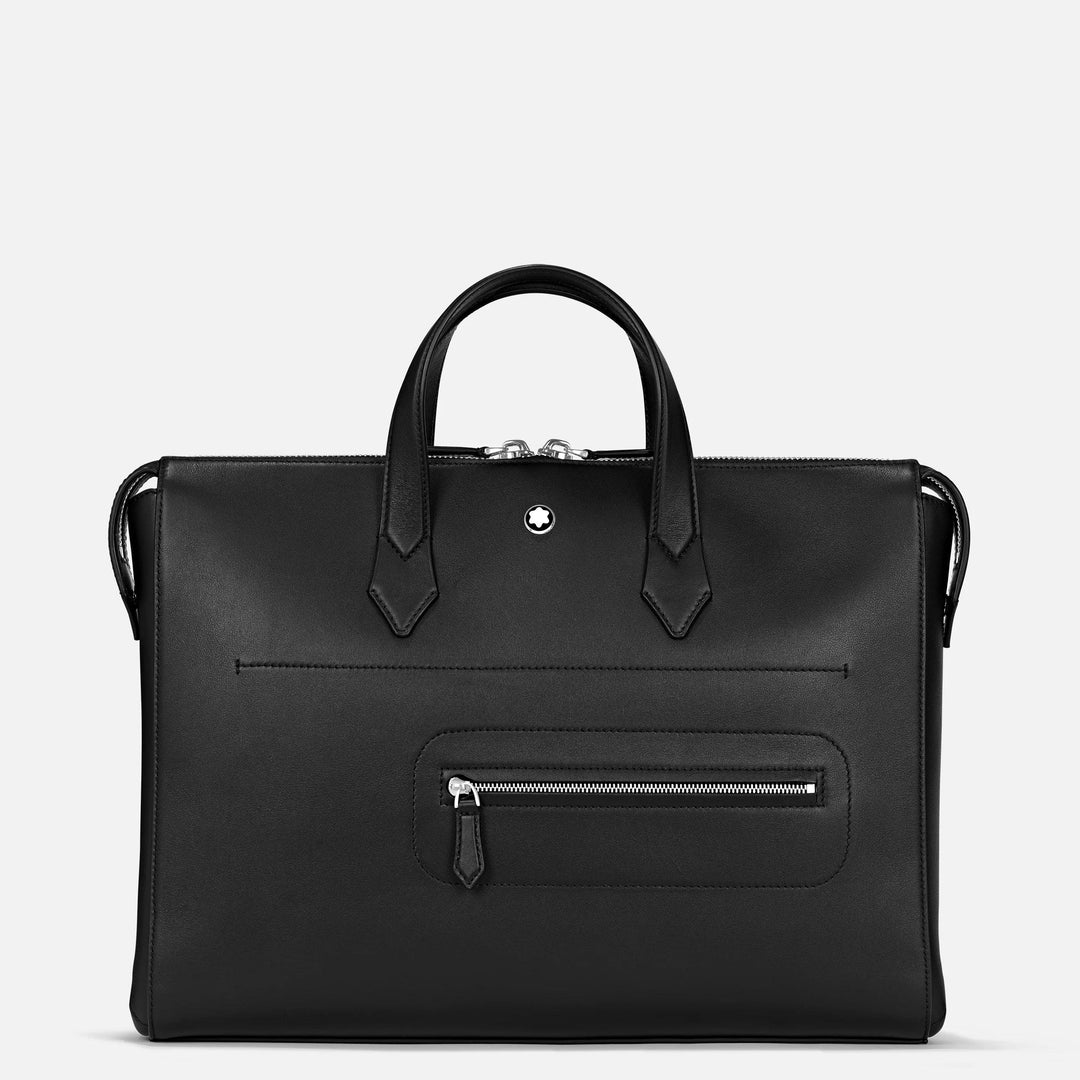 Montblanc borsa porta documenti sottile Meisterstück Selection Soft nero 130043 - Capodagli 1937