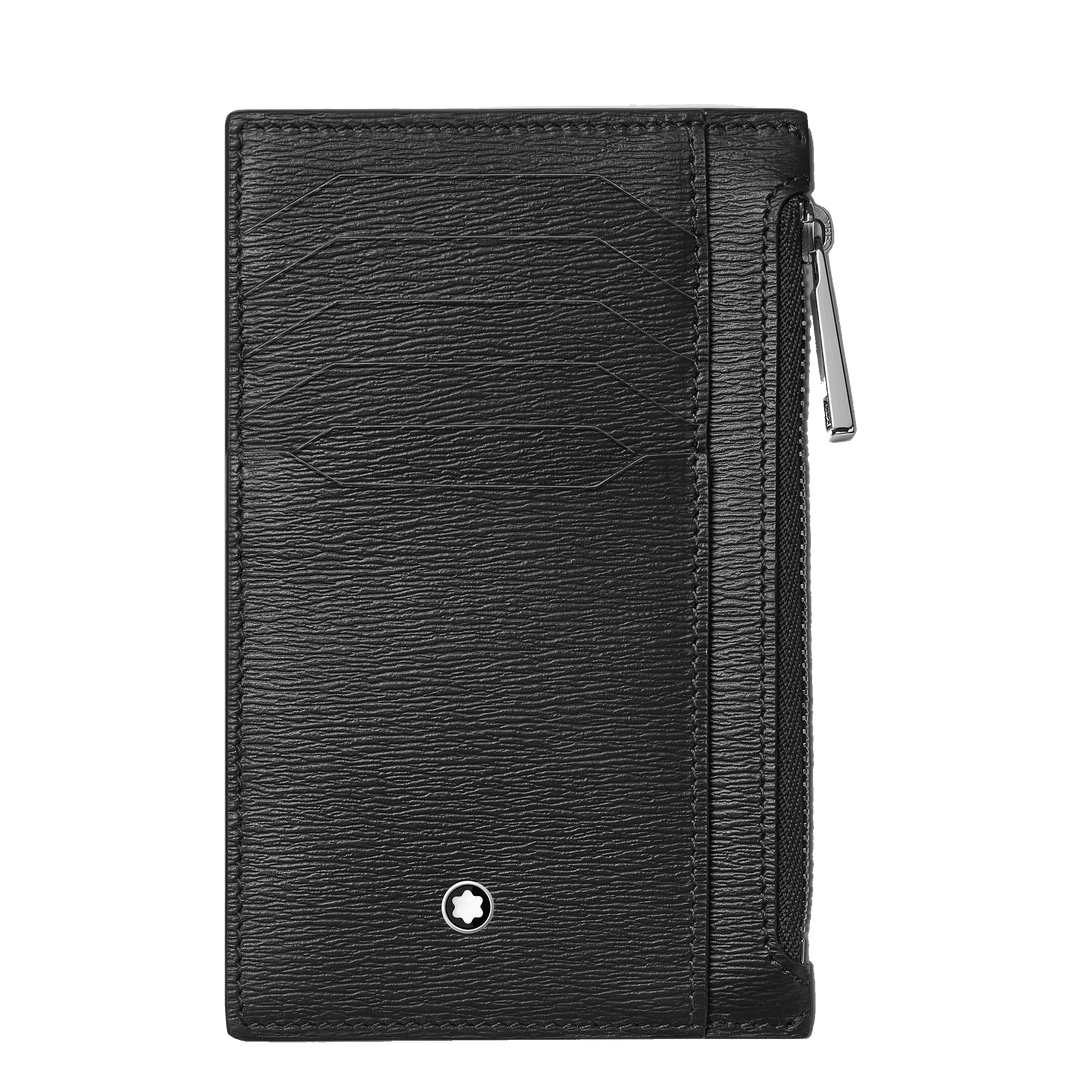 Montblanc case 8 compartments Meisterstück 4810 black with zip pocket 129255 - Capodagli 1937