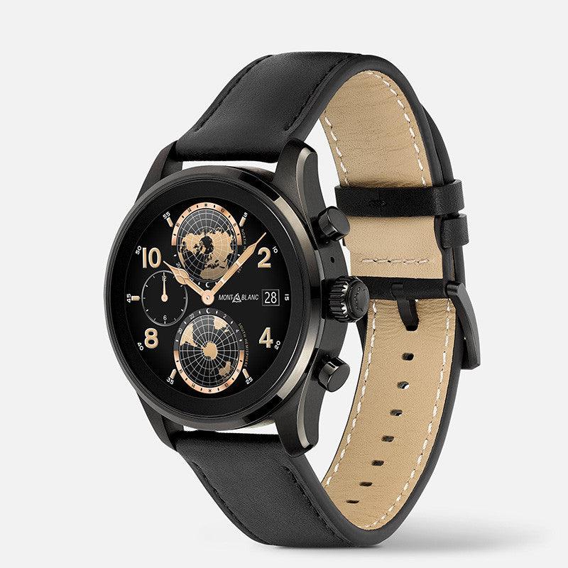Montblanc Summit 3 Smartwatch, 42 mm Titan- und Kautschukarmband 129267 – Capodagli 1937
