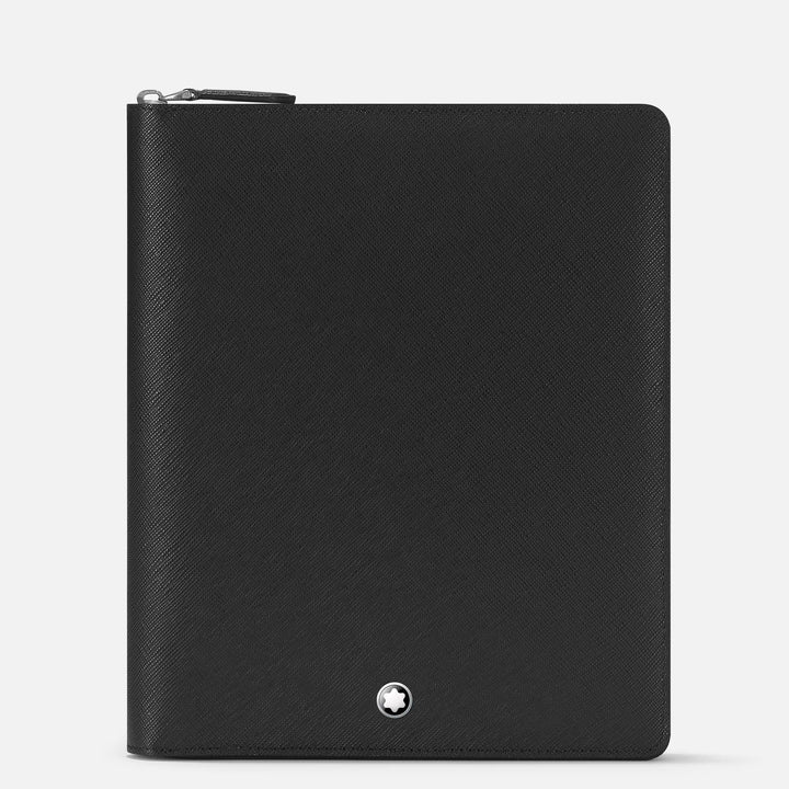 Porte-bloc Montblanc A5 avec fermeture éclair Montblanc Sartorial noir 130839 - Capodagli 1937
