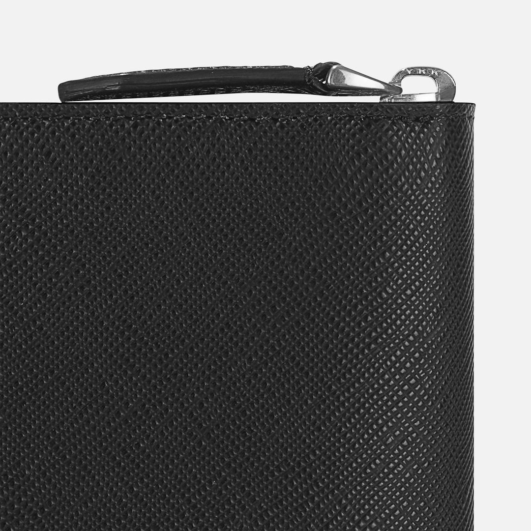 Porte-bloc Montblanc A5 avec fermeture éclair Montblanc Sartorial noir 130839 - Capodagli 1937
