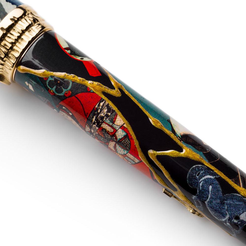 Montegrappa stilografica Bijo-To-Yaju By Tomita Kazuhiko limited edition ISBYN-SC - Capodagli 1937