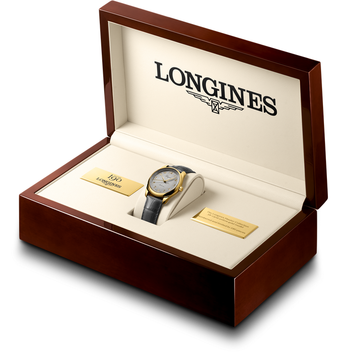 Longines orologio The Longines Master Collection 190th Anniversary Edición Limitada 40mm grisio oro 18kt automático L2.793.6.73.2