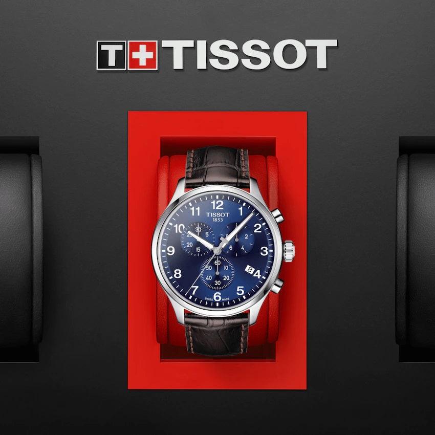 Tissot orologio Chrono XL Classic 45mm blu quarzo acciaio T116.617.16.047.00 - Capodagli 1937