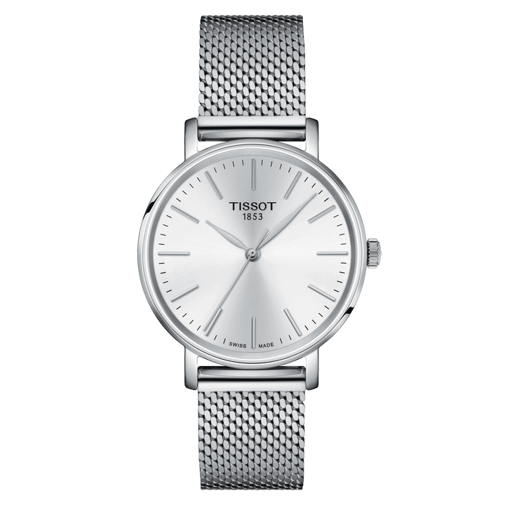 Tissot orologio Everytime Lady 34mm argento quarzo acciaio T143.210.11.011.00 - Capodagli 1937