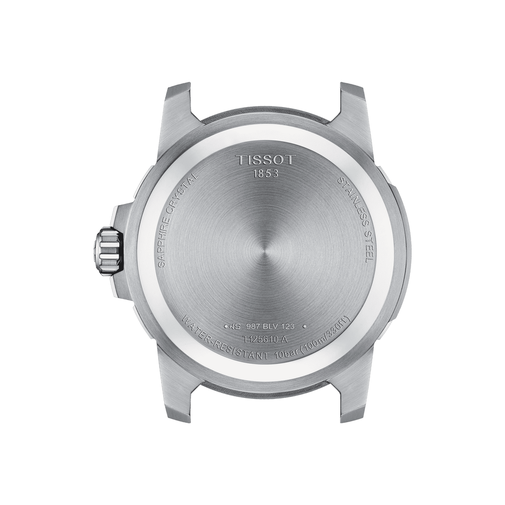 Tissot orologio Supersport Gent 44mm grigio quarzo acciaio T125.610.17.081.00 - Capodagli 1937