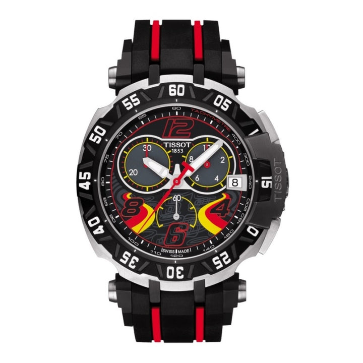 Tissot orologio T-Race Stefan Bradl 2016 Limited Edition cronografo 45mm nero quarzo acciaio T092.417.27.057.02 - Gioielleria Capodagli