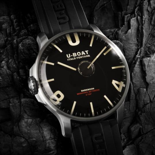 U-BOAT orologio Darkmoon Black SS 44mm nero quarzo acciaio 8463/B - Capodagli 1937