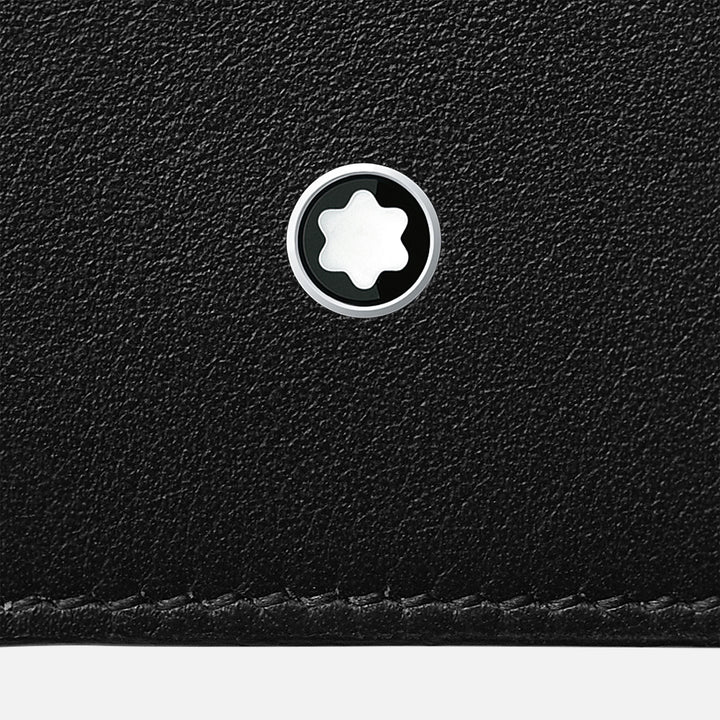 Montblanc mini portafoglio 4 scomparti Meisterstück Selection Soft nero 130050