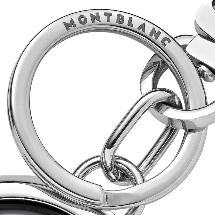 Montblanc Keychain met Swivel Emblem Meisterstück Dark Gray 128747