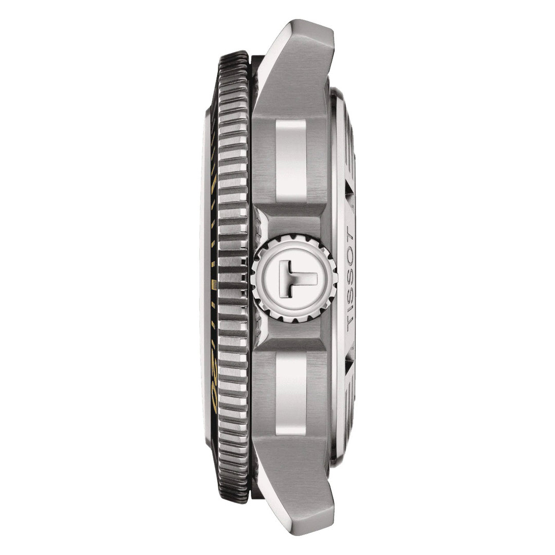 Tisssot watch Seastar 2000 Professional Powermatic 80 ISO 6425 (2018) 46mm grey automatic steel T120.607.17.441.01