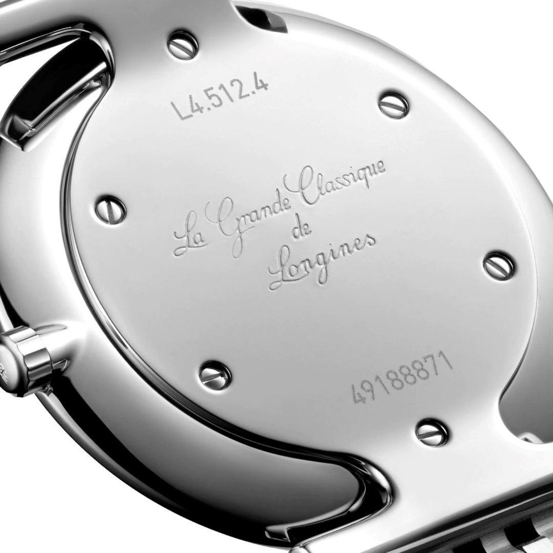 Longines Watch the Great Classique 29mm White Quartz Steel L4.512.4.11.6