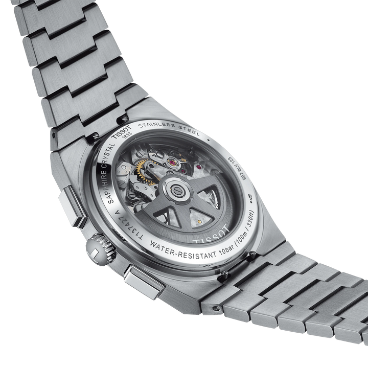 Tissot Watch PRX CRONOGROTO AUTOMÁTICO 42 mm de acero automático blanco T137.427.11.011.00