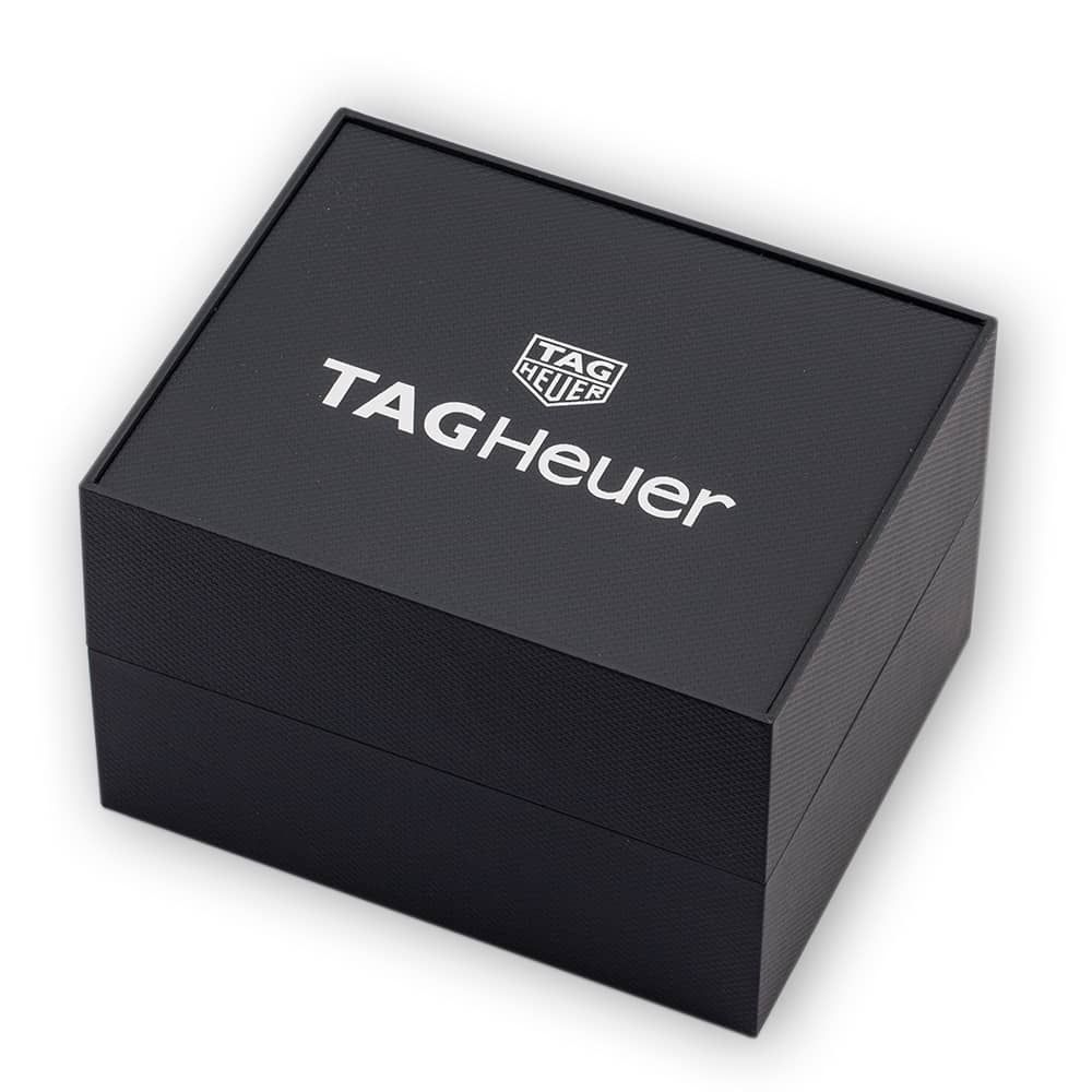 Reloj TAG Heuer Carrera Calibre 5 39mm automático de acero negro WBN2110.BA0639